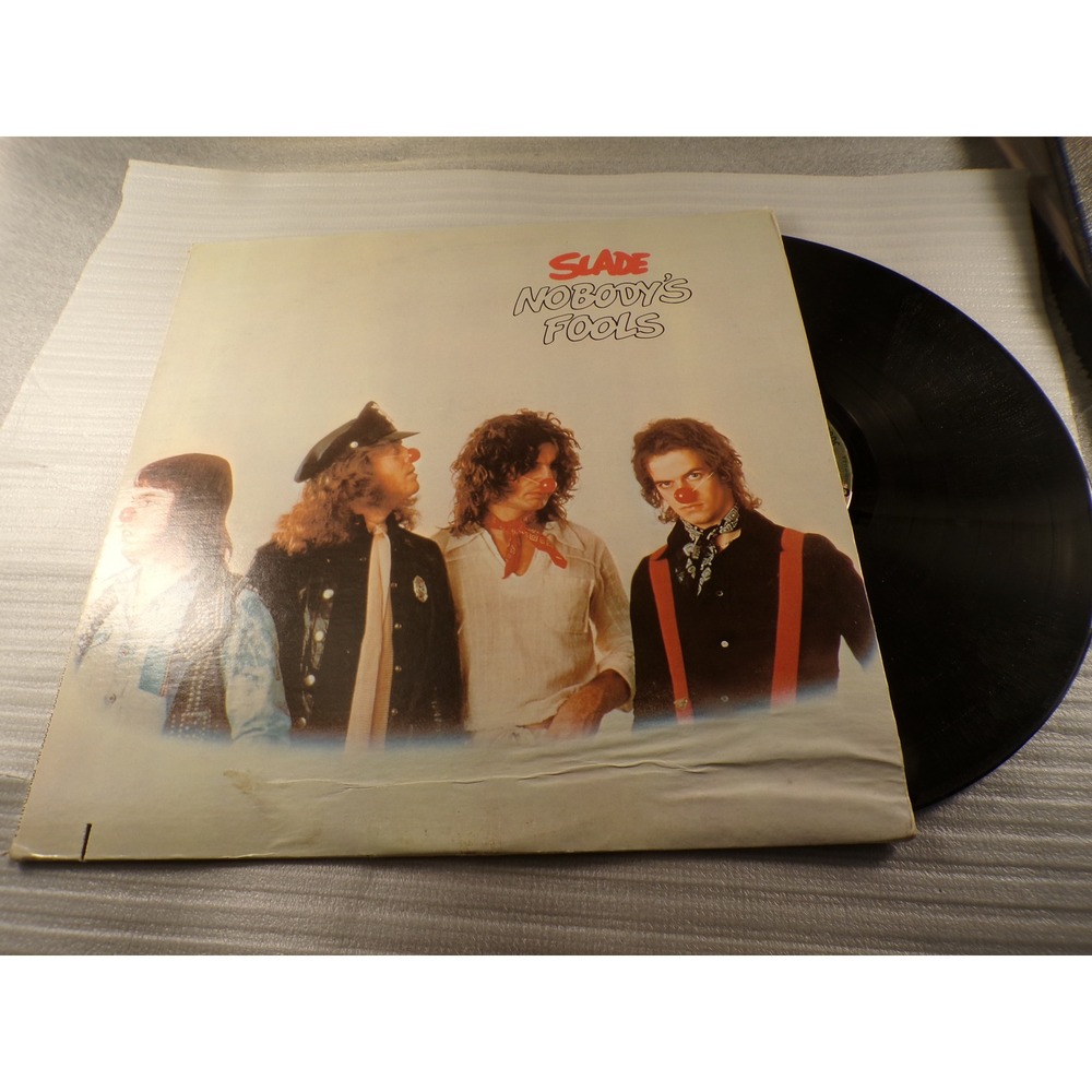 Slade Nobodys Fools Vinyl LP 1976 Warner Bros BS 2936 Glam Hard Rock Record